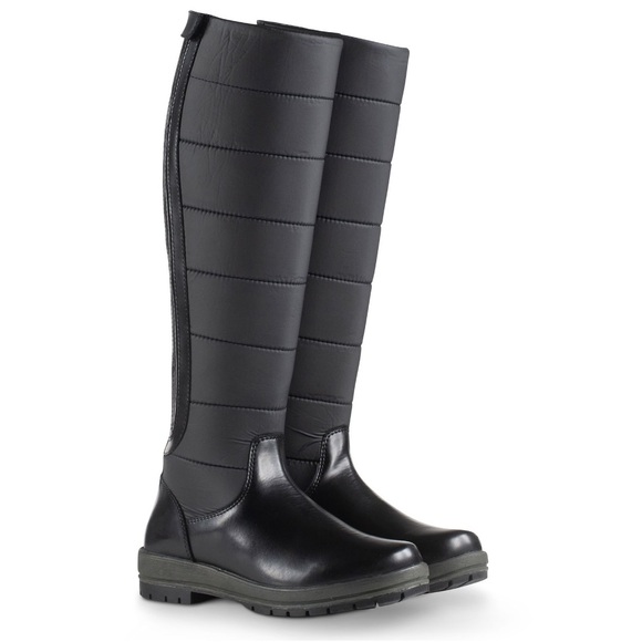Horze Lightweight Thermal Tall Winter Riding Boots Equestrian in Black 39/ 8.5 - Picture 1 of 10